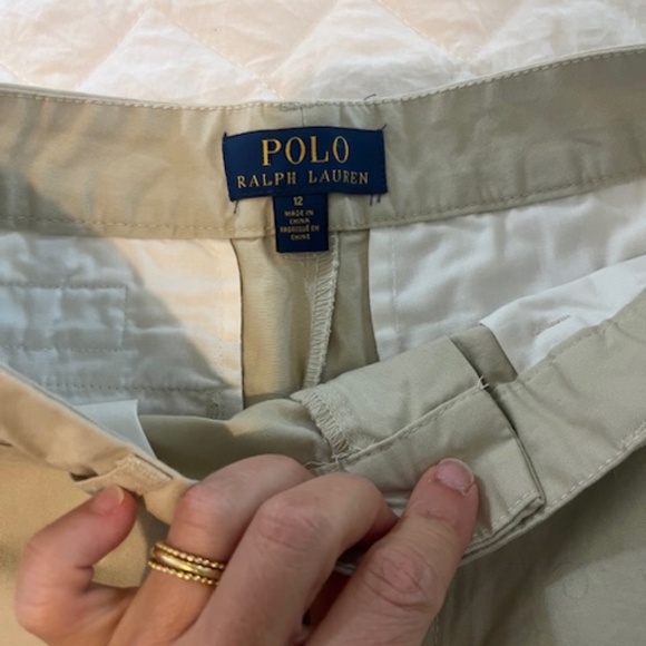 Khaki Polo Shorts - Picture 2 of 3